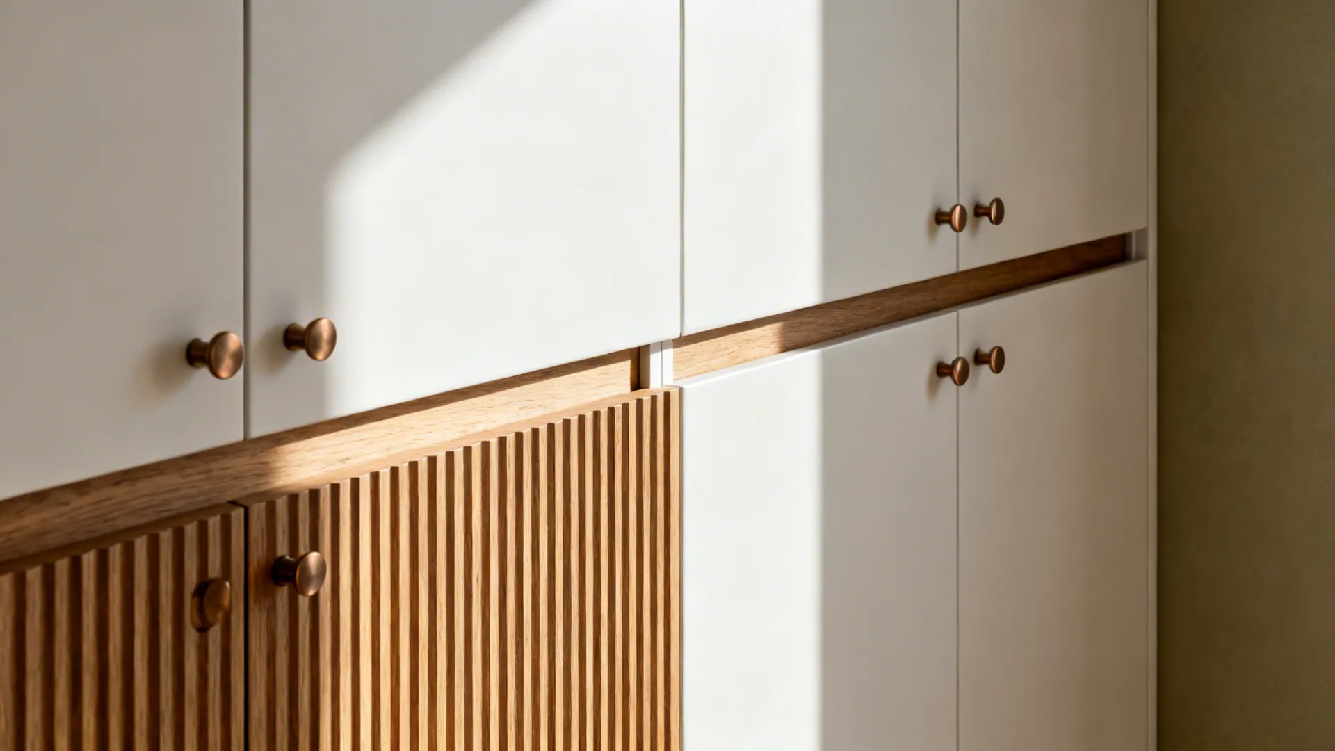 Minimalist Storage with a Warm Twist