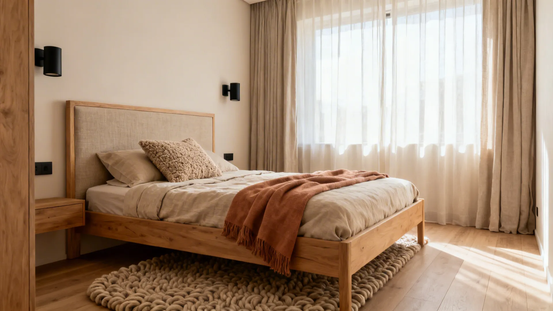 Warm Minimalism with Textural Layers