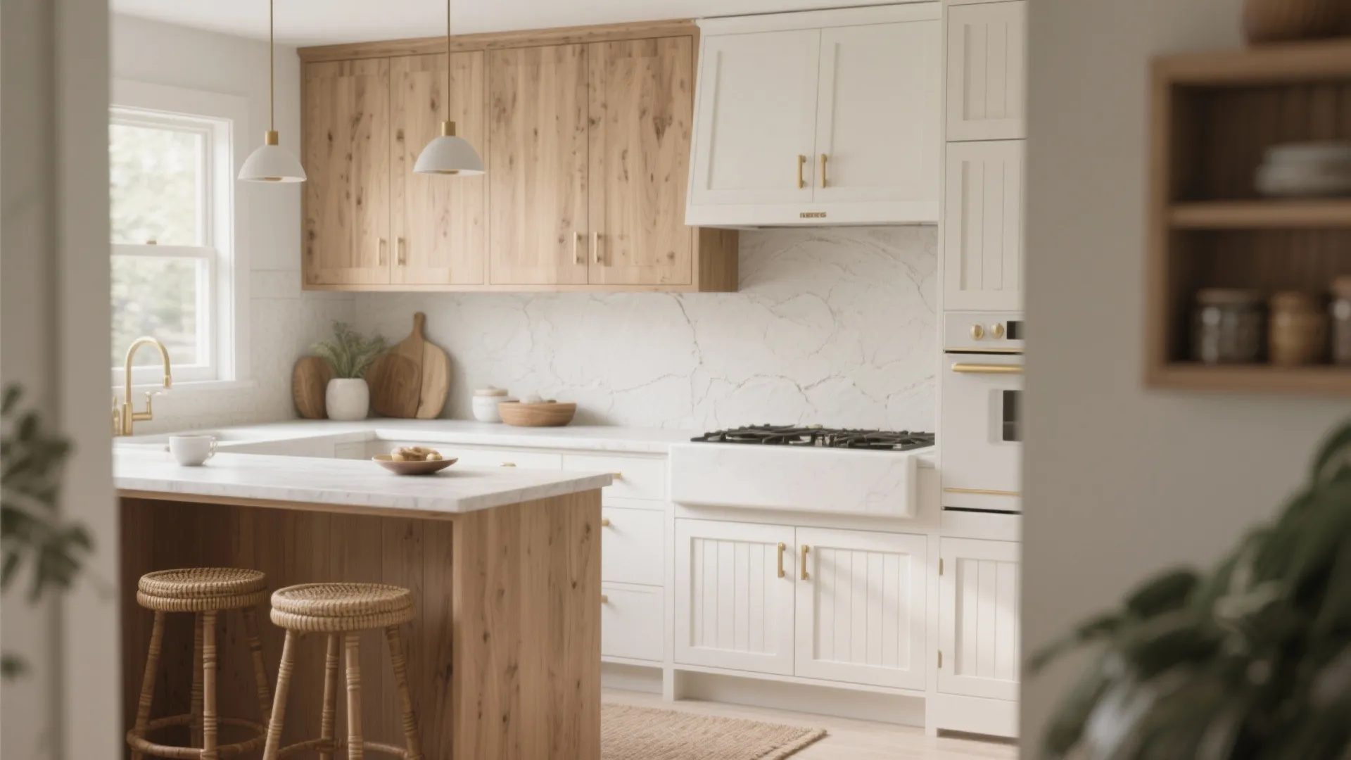 1. Natural, Warm Monochrome