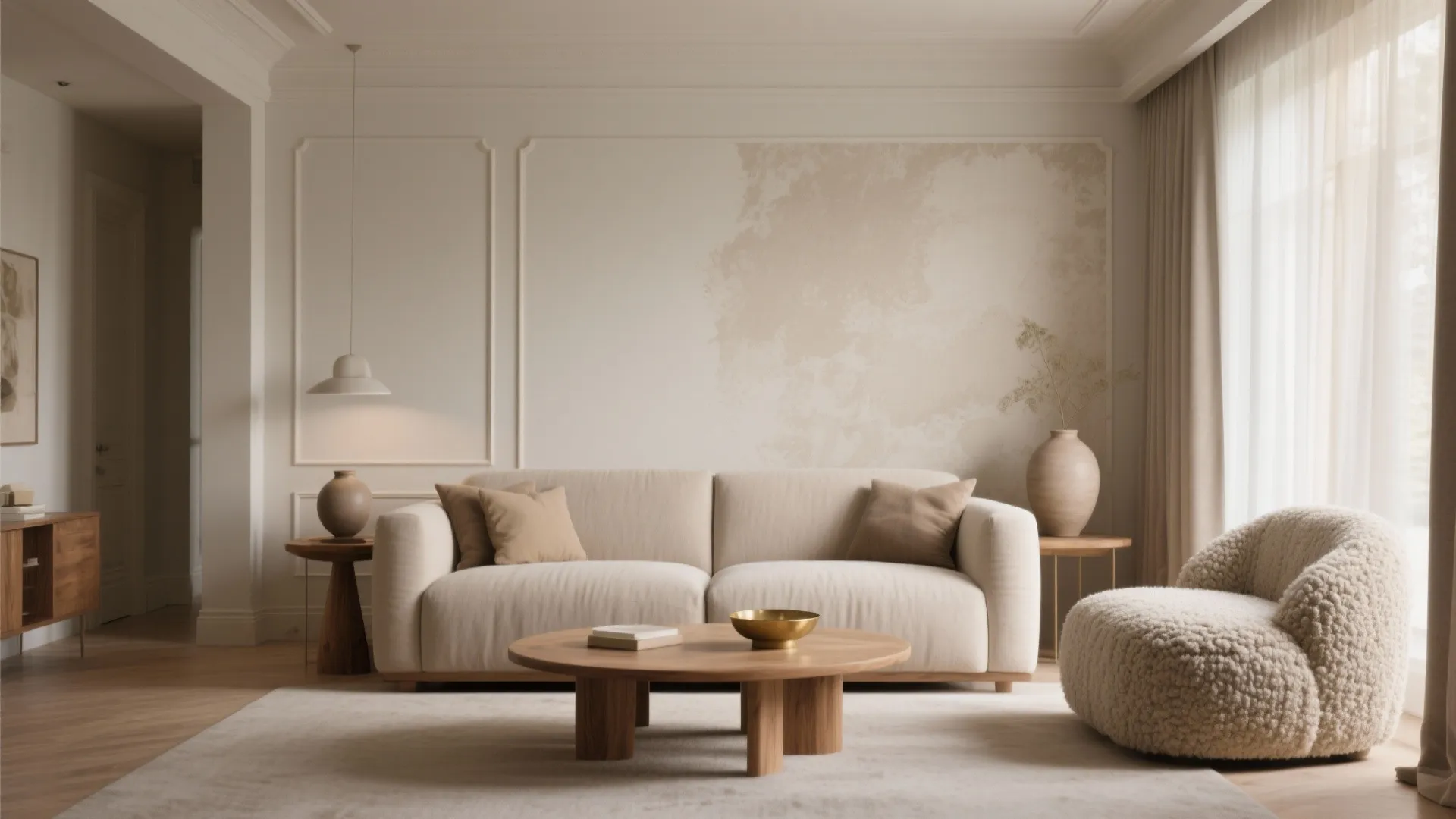 Warm Neutral Layers for Effortless Sophistication