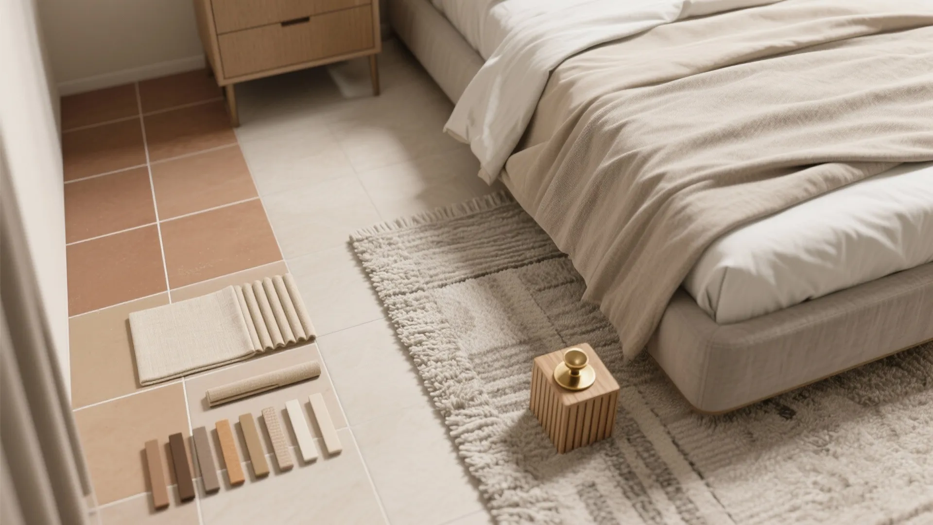 Textured, Warm Neutrals with Acoustic Balance