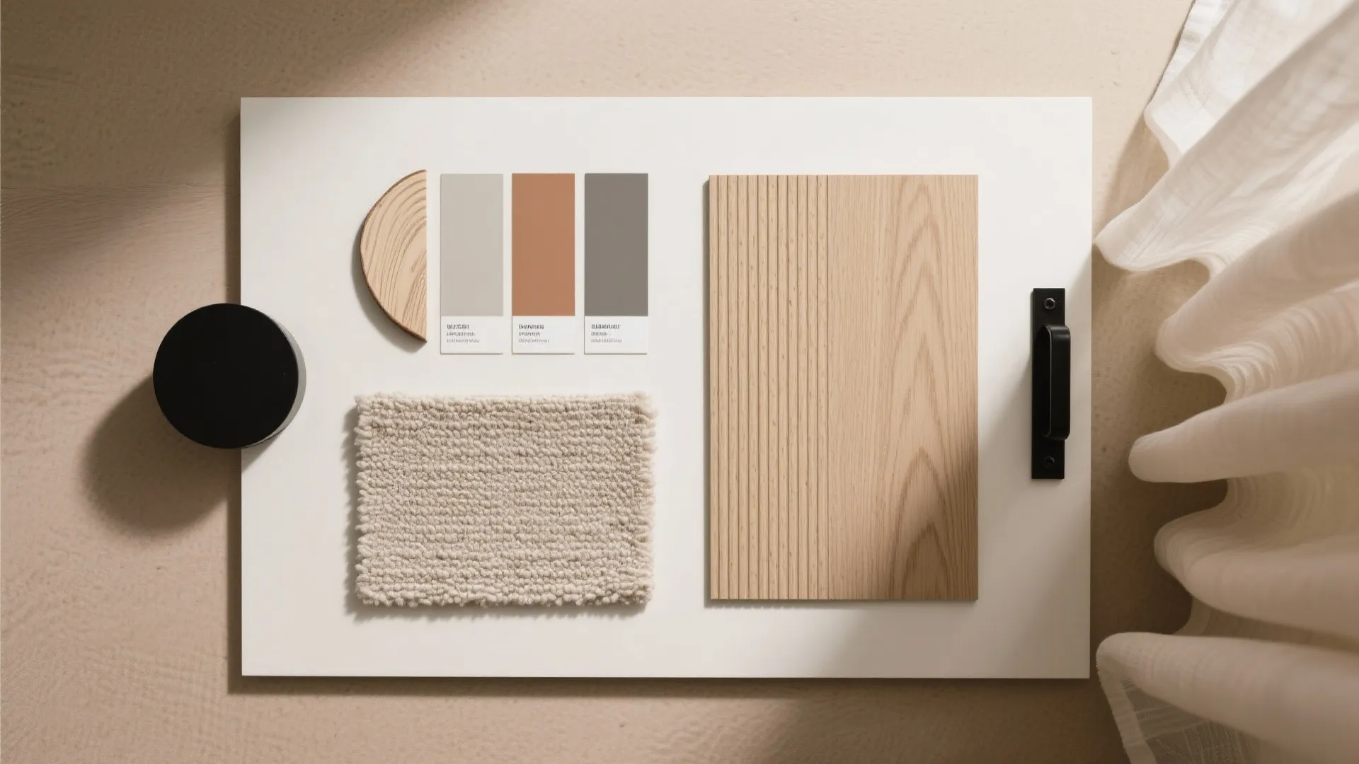 Warm Neutrals With Wood Accents (Low-Maintenance)