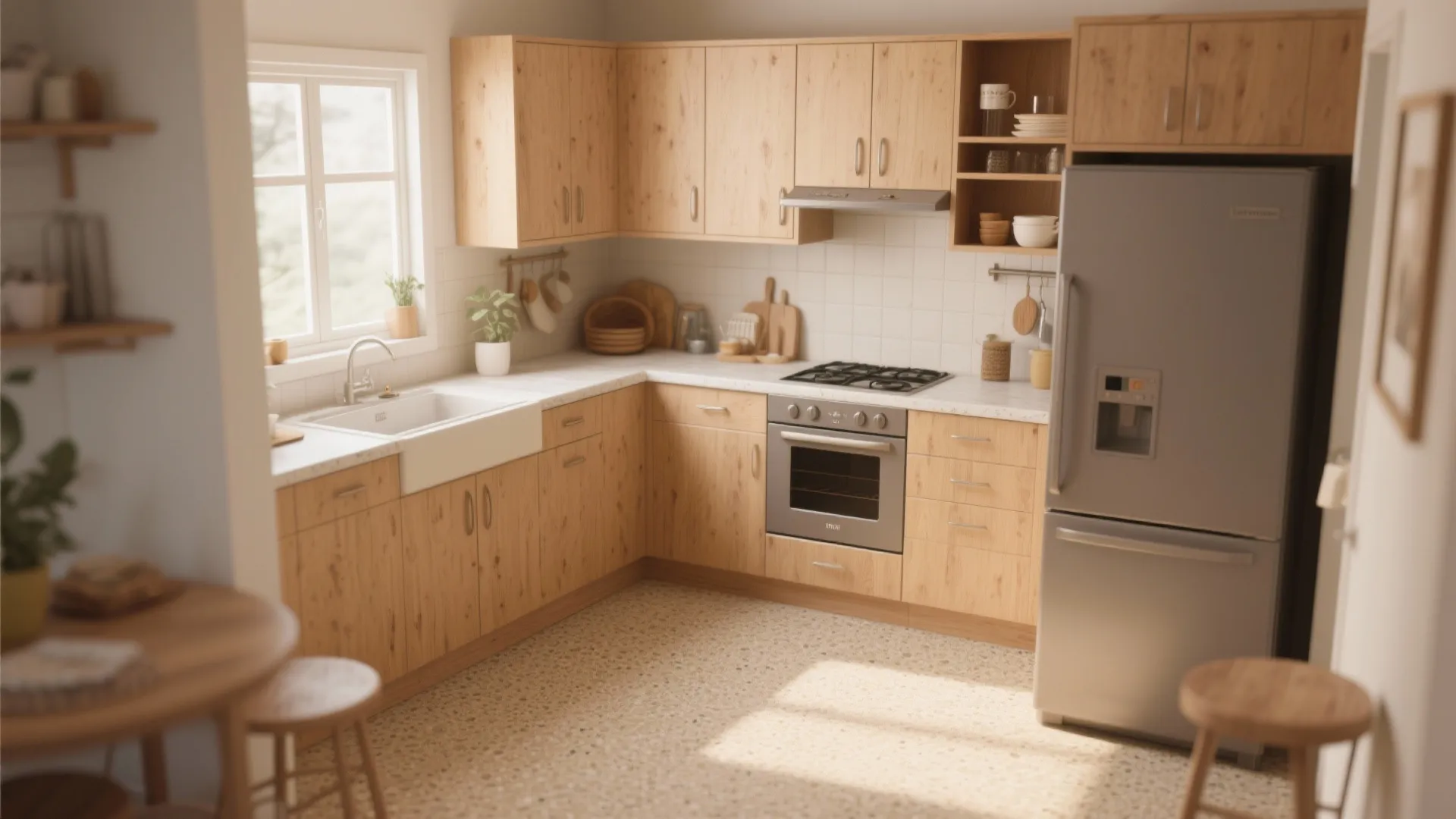 Idea 2: Warm Neutrals for Cozy Vibes