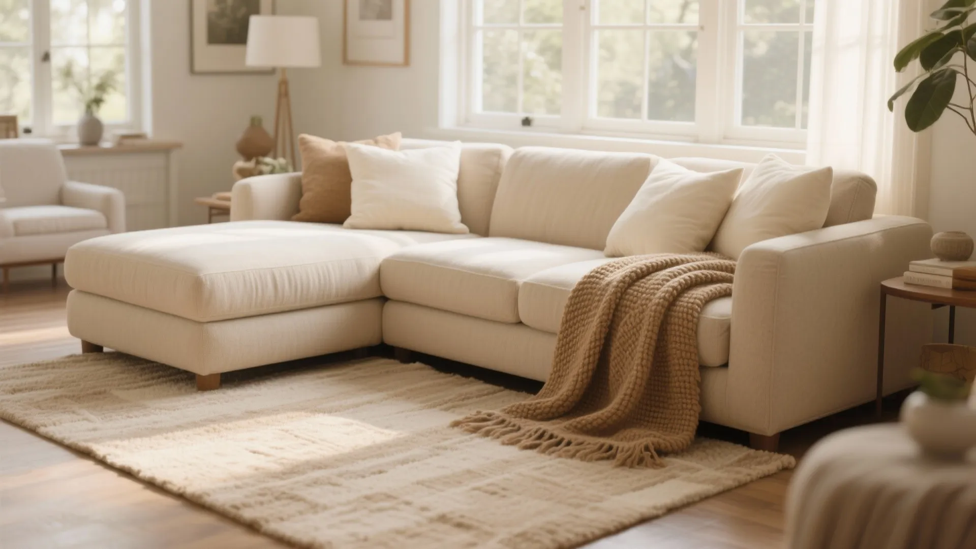 1. Layer with warm neutrals