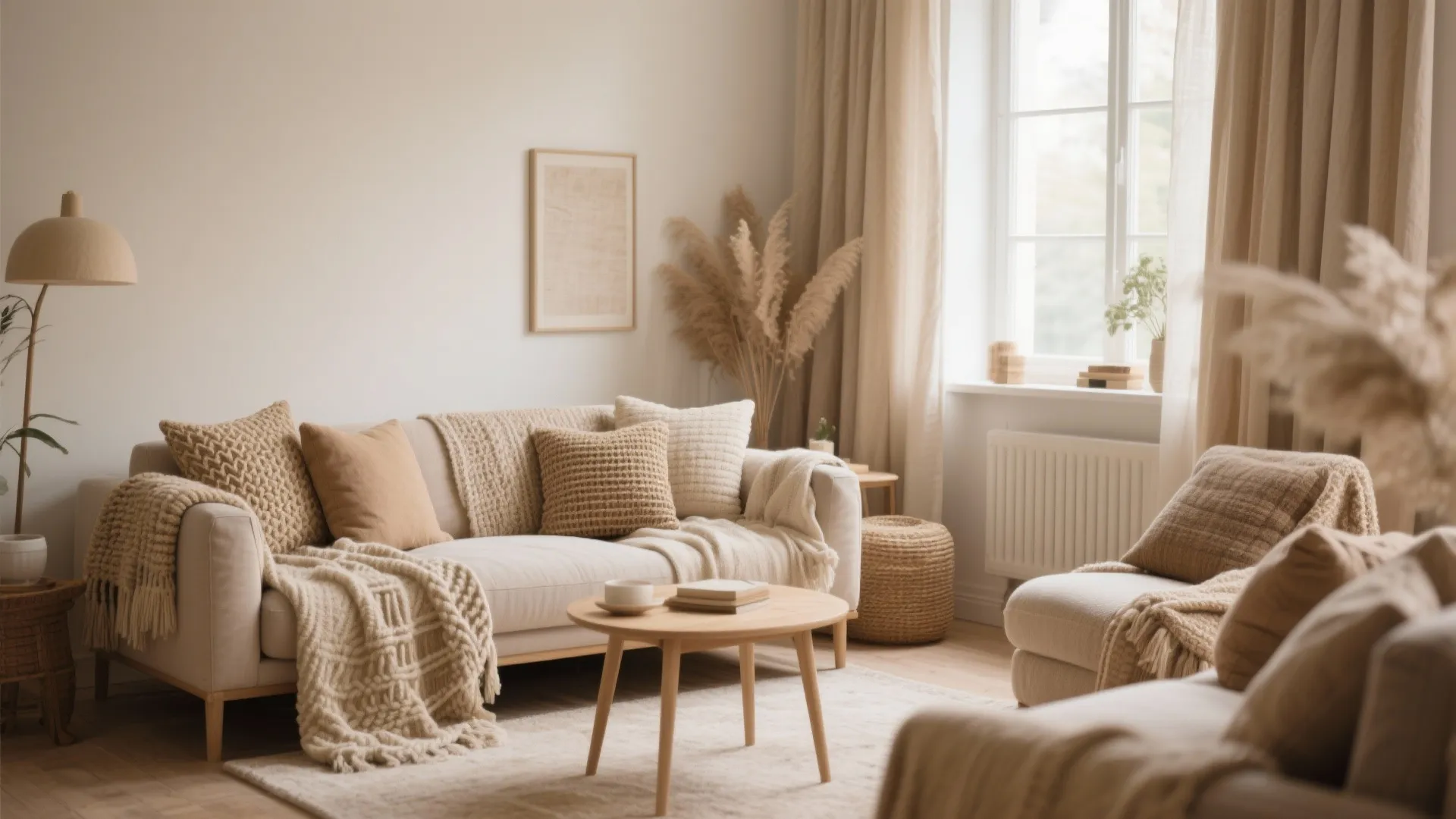 8. Warm Neutral Palette with Texture