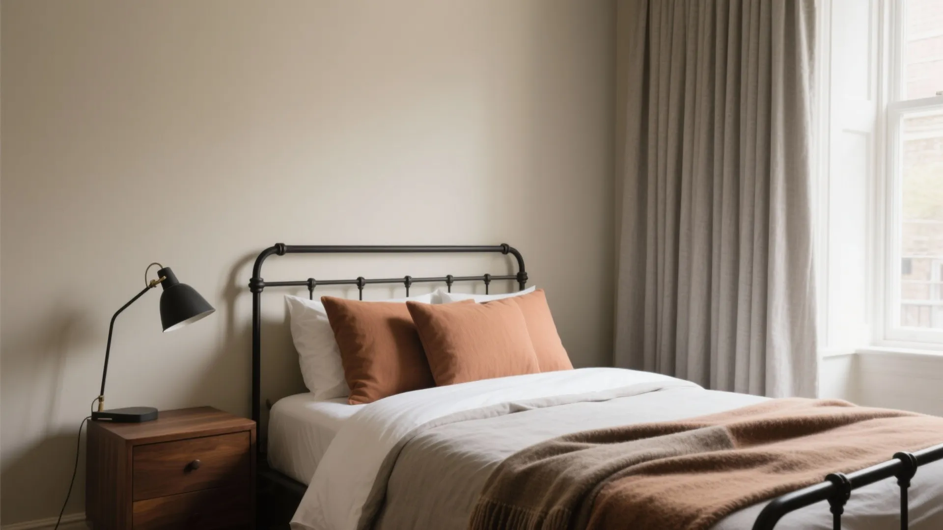 Layered Warm Neutrals (Greige, Oat, Clay)