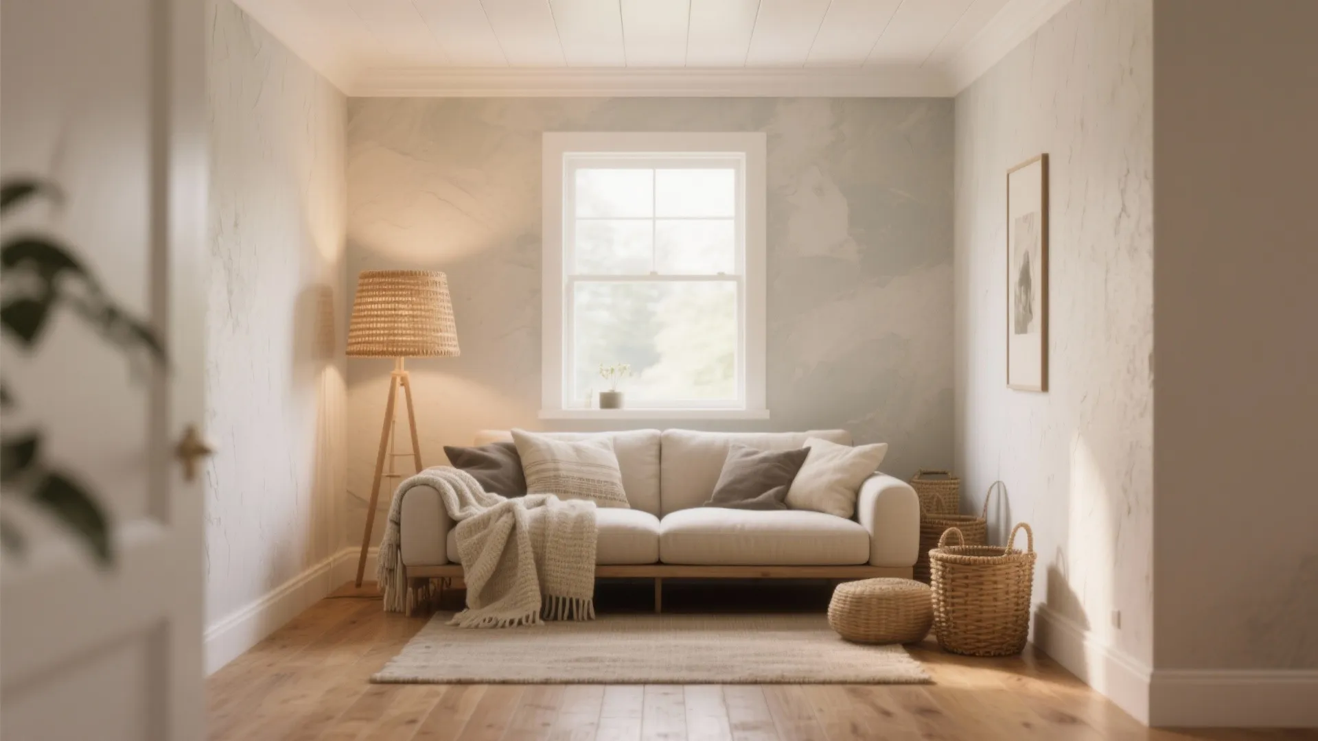 1. Soft Warm Neutrals to Expand the Space