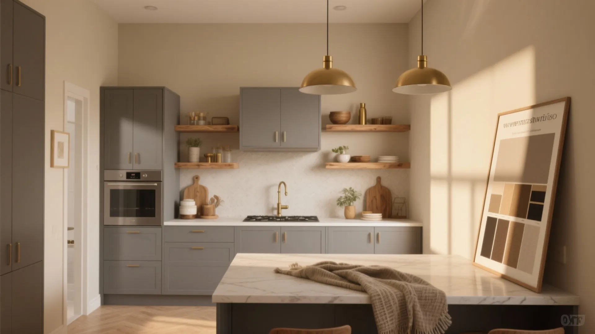 Gray Kitchen Cabinets: 5 Wall Color Ideas: Practical paint pairings and small-space tricks I use to make gray cabinets sing