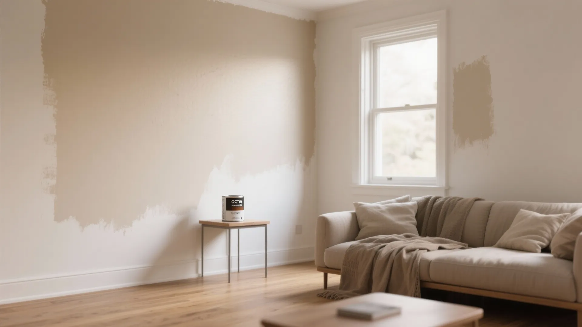 1. Light, warm neutrals that make small rooms feel larger