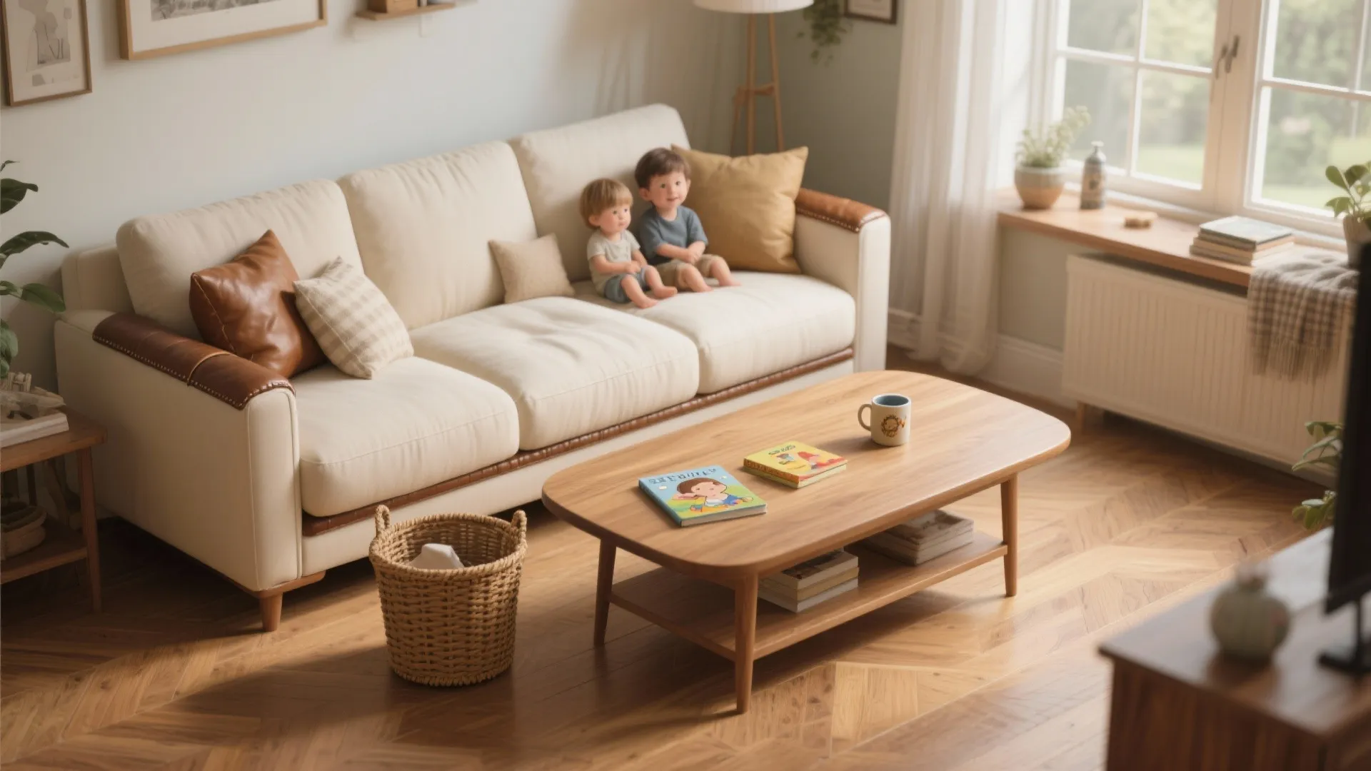 3. Warm Neutrals + Natural Materials