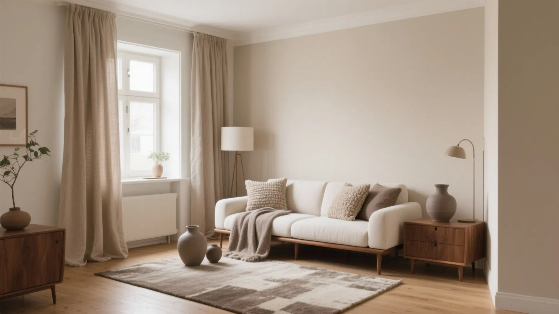 Warm Neutrals with Soft Contrast