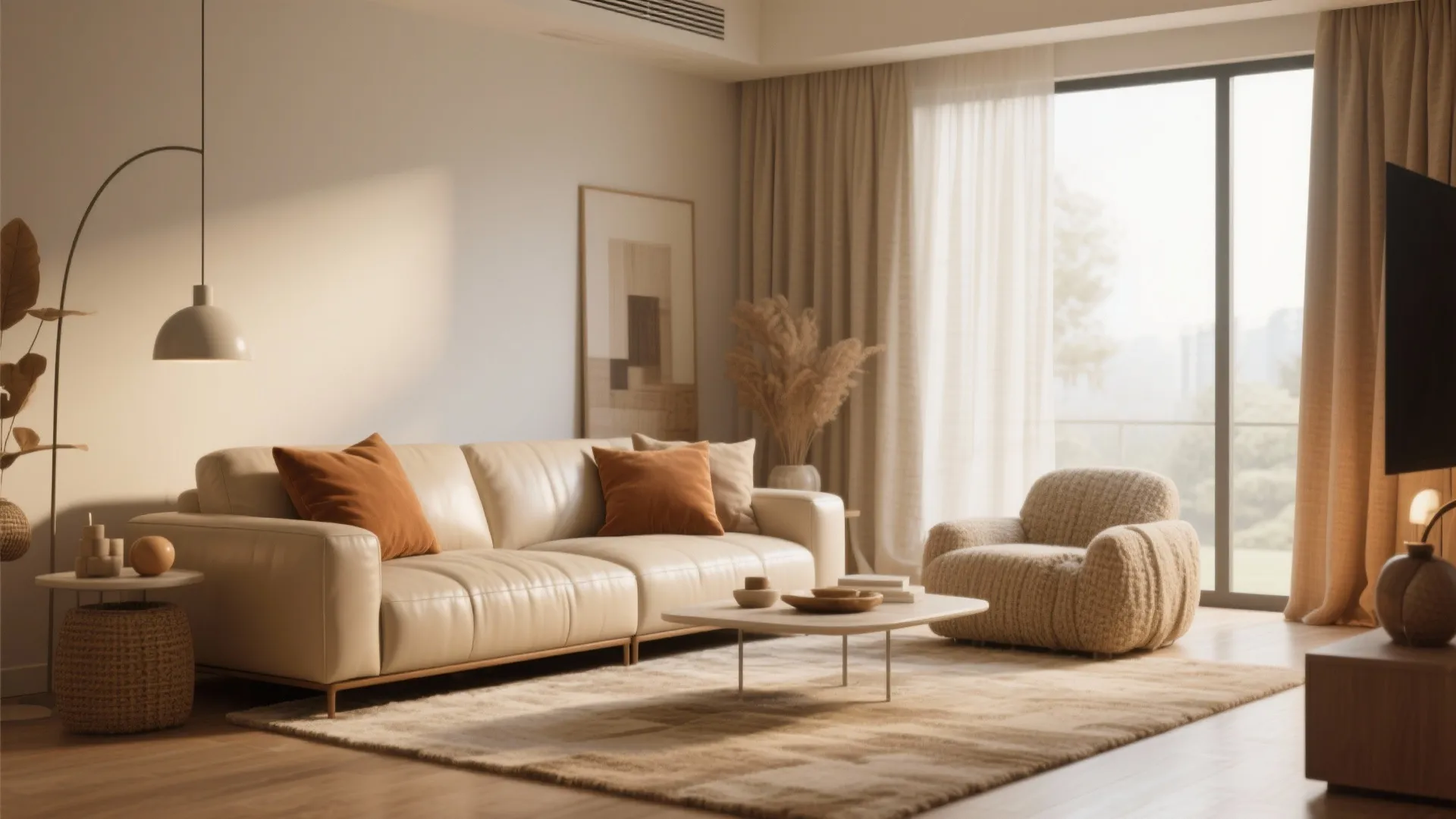 2. Warm Neutrals and Textures