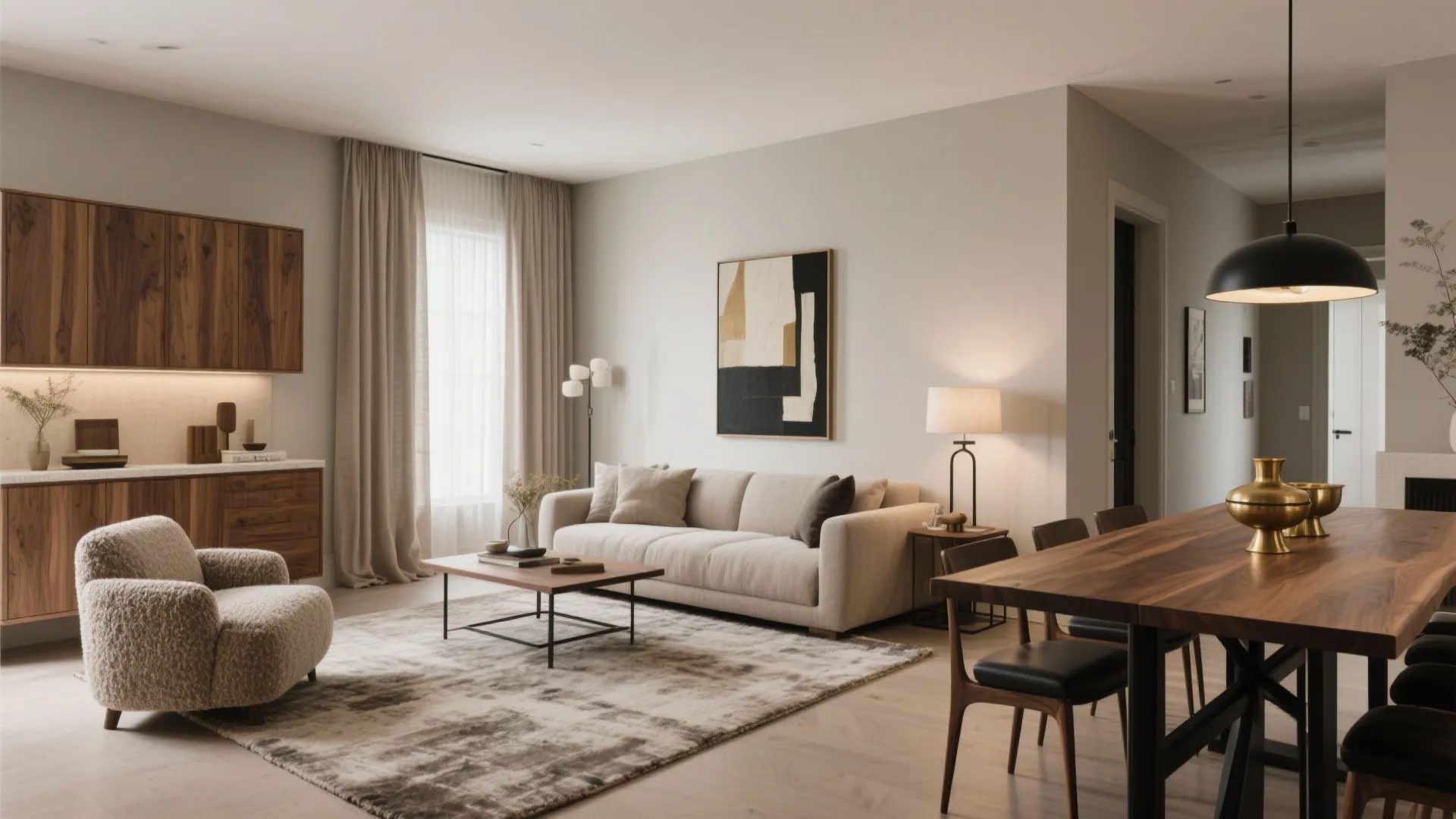 Warm Neutrals and Tactile Layers, Not Just Beige