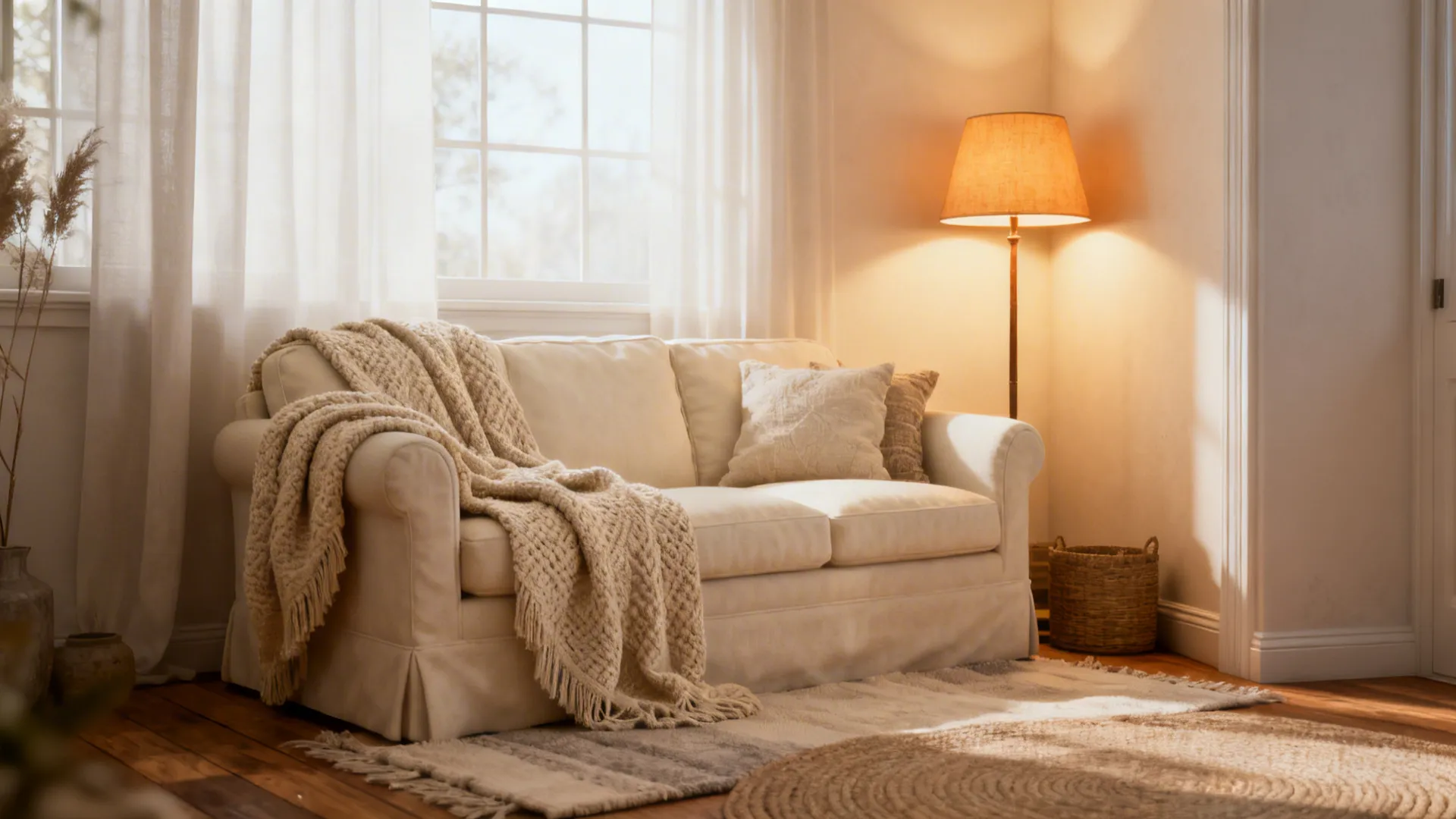 1. Soft Warm Neutrals (Ivory, Warm Beige)