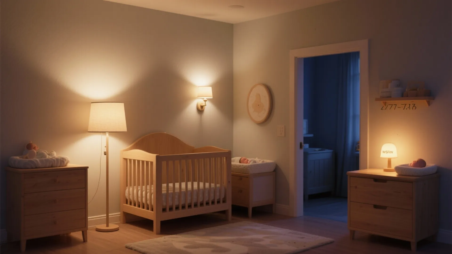 Layered Lighting for Serene Newborn Nights