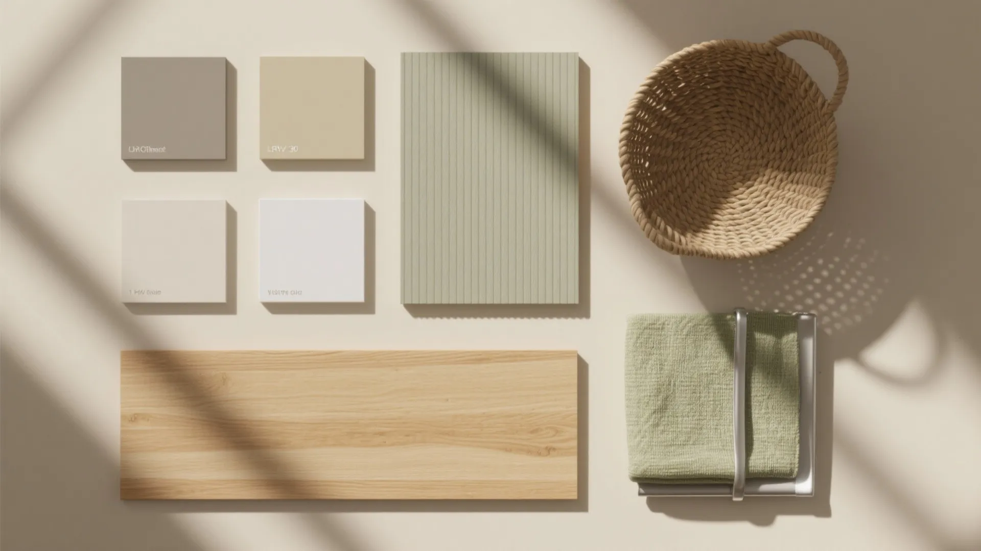 Calm Light Palette with Textured Warmth