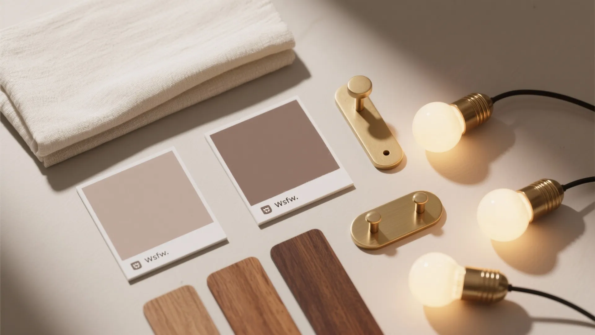 5) A Warm, Light Palette + Layered Lighting