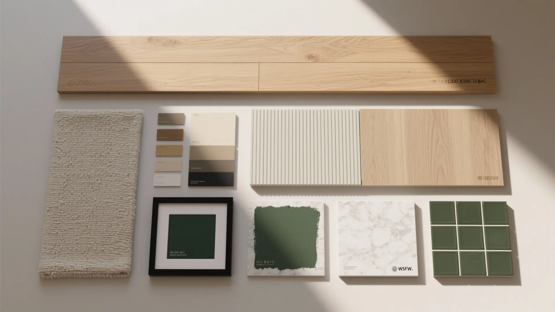 Warm Material Palette, Easy Maintenance