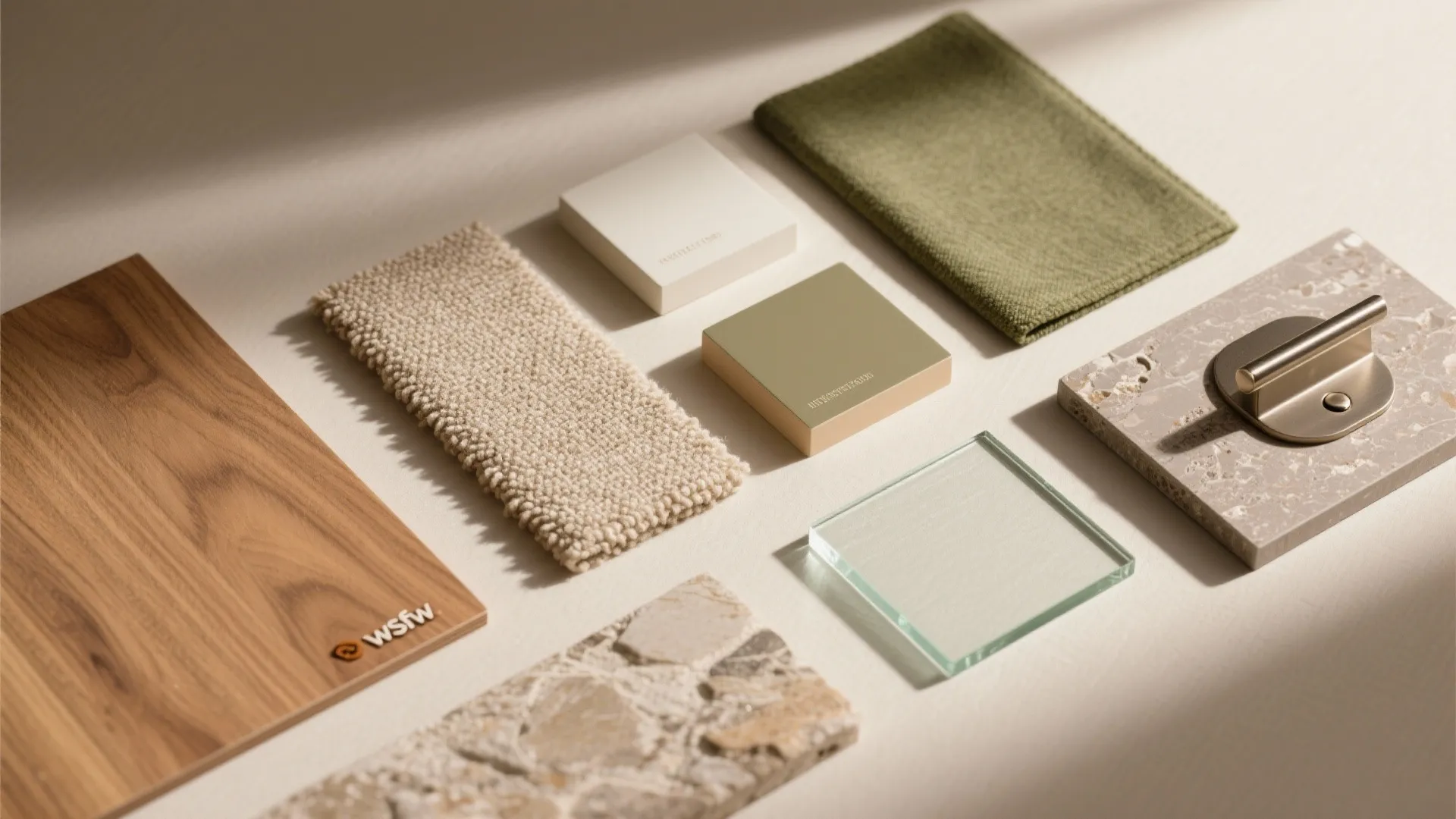 Warm Materials, Calm Palette