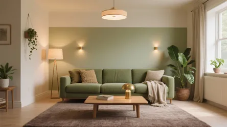 Warm Sage Green Living Room Ideas