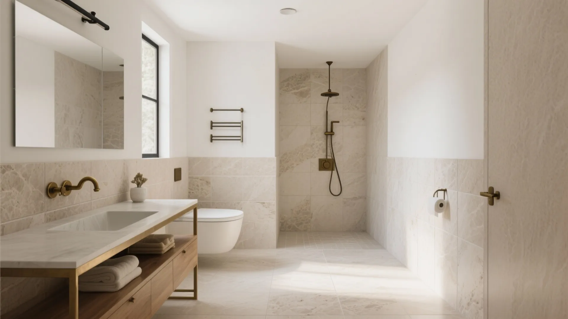 Warm Neutrals and Stone-Look Calm