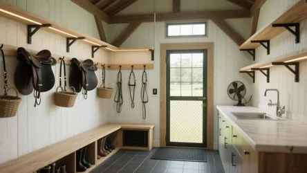 5 DIY Small Tack Room Ideas That Maximize Space