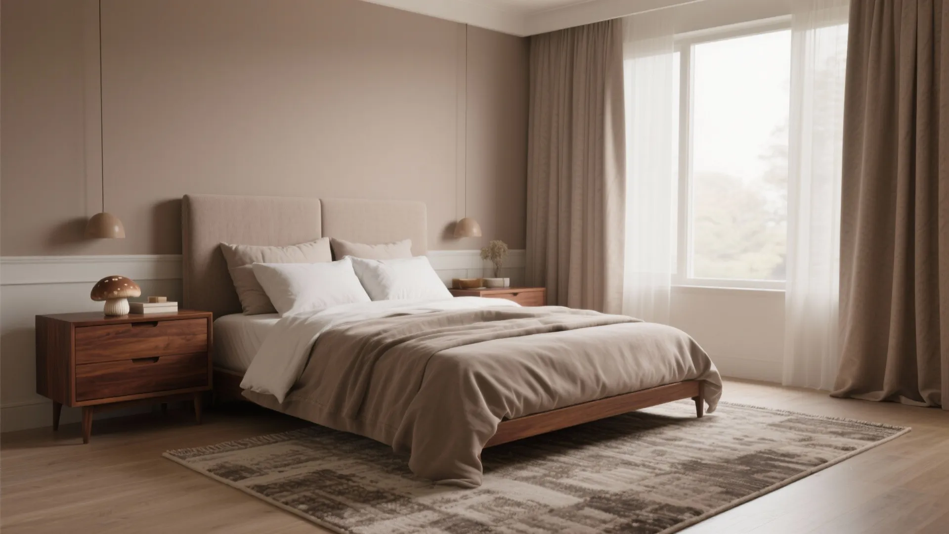 4. Warm Taupe or Mushroom