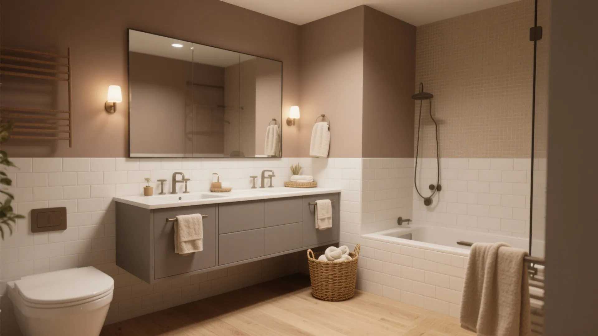 3. Warm Taupe or Greige — cozy neutrality