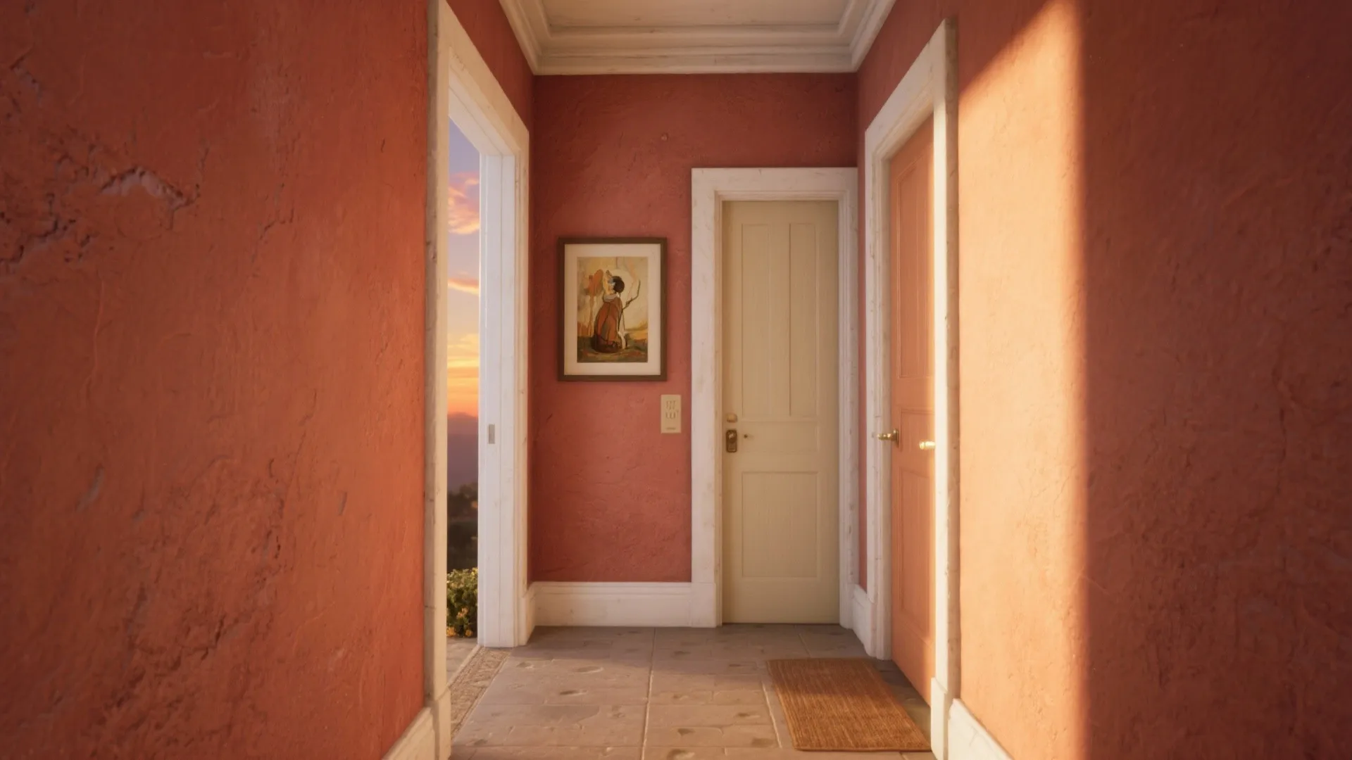 4. Warm Terracotta Glow