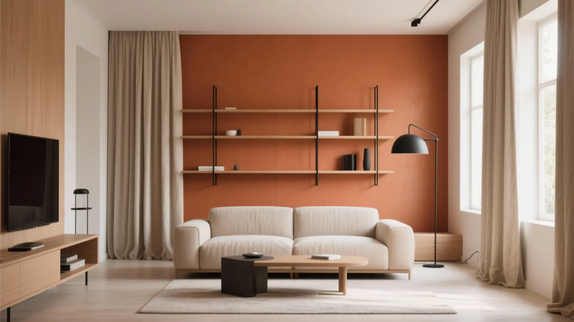 2. Warm Terracotta Glow