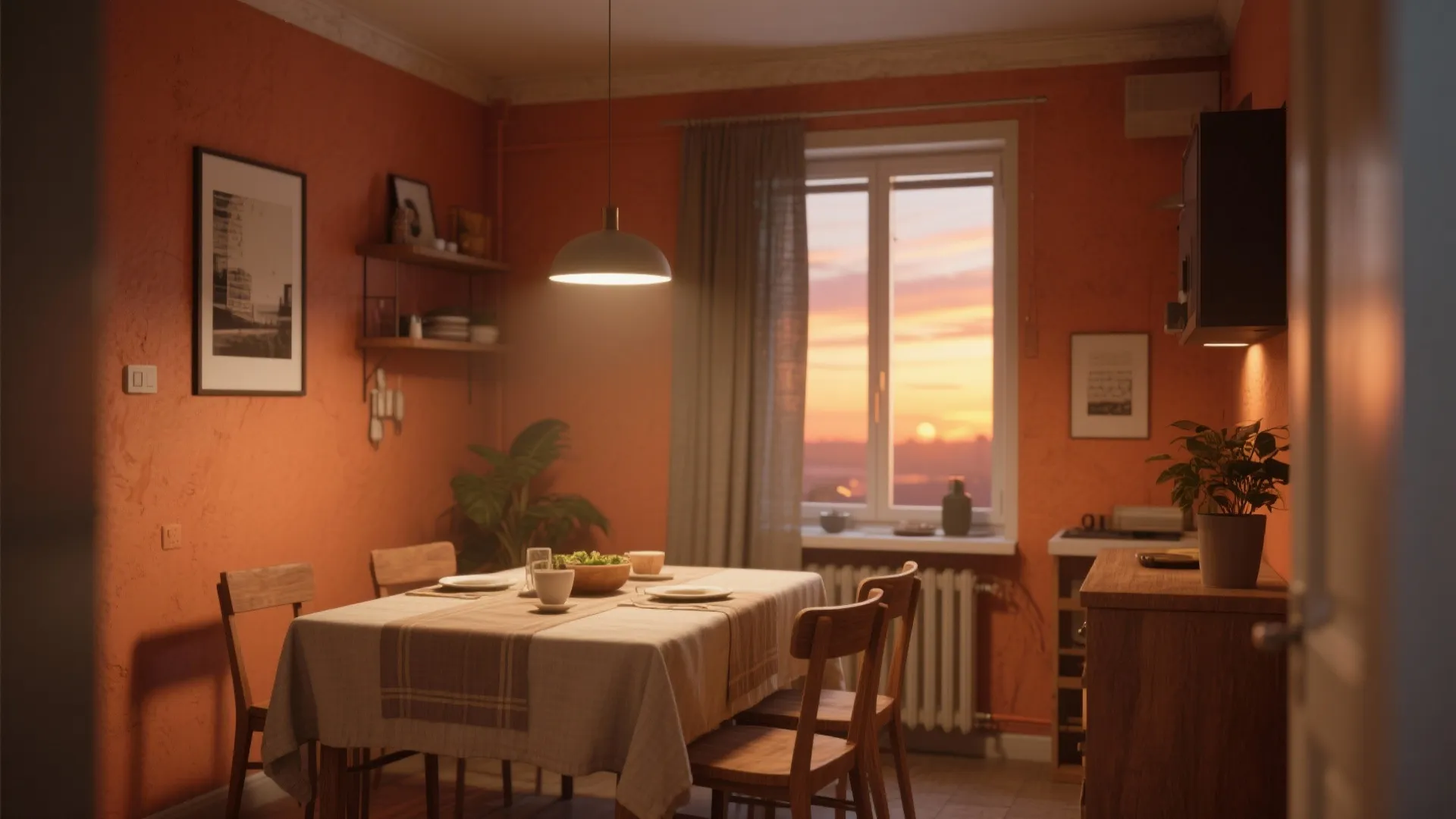 Tip 2: Warm Terracotta Glow