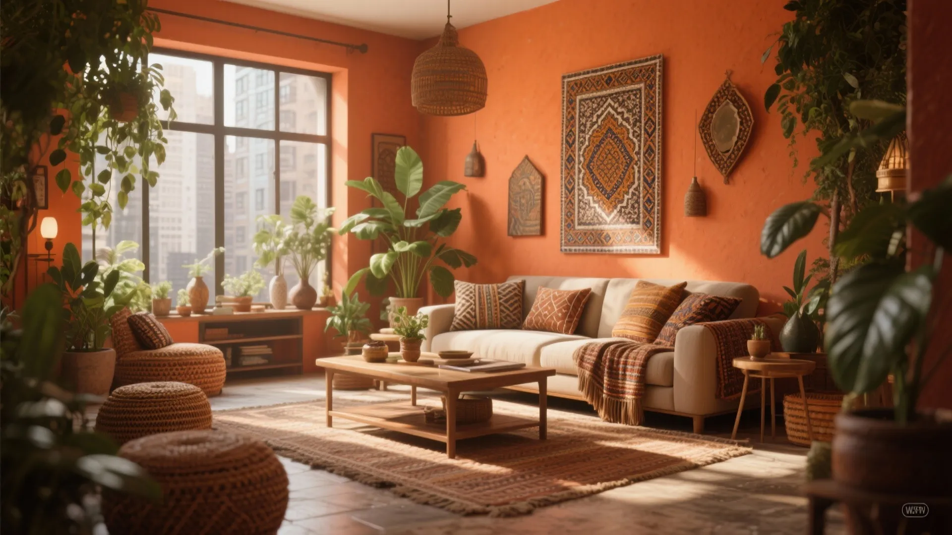 5. Warm Terracotta for Earthy Vibes