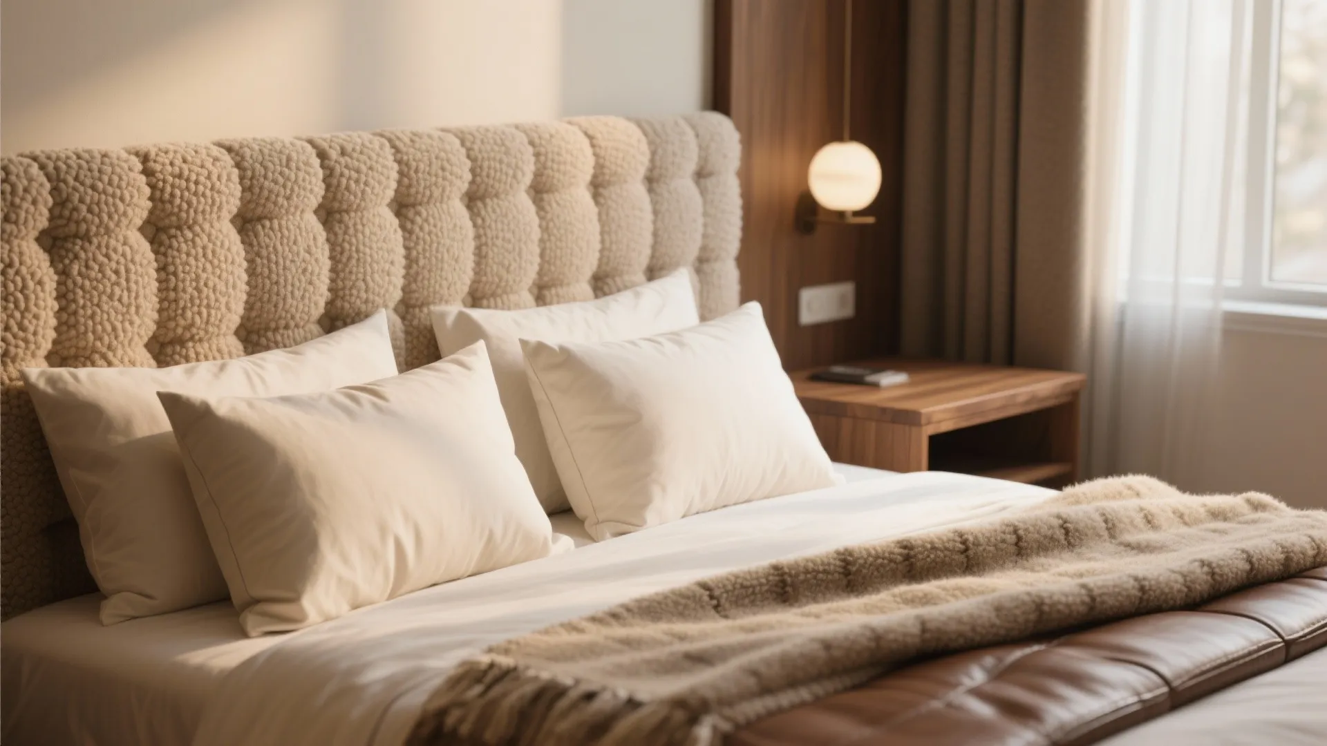 1. Warm Minimalism with High-Value Textures