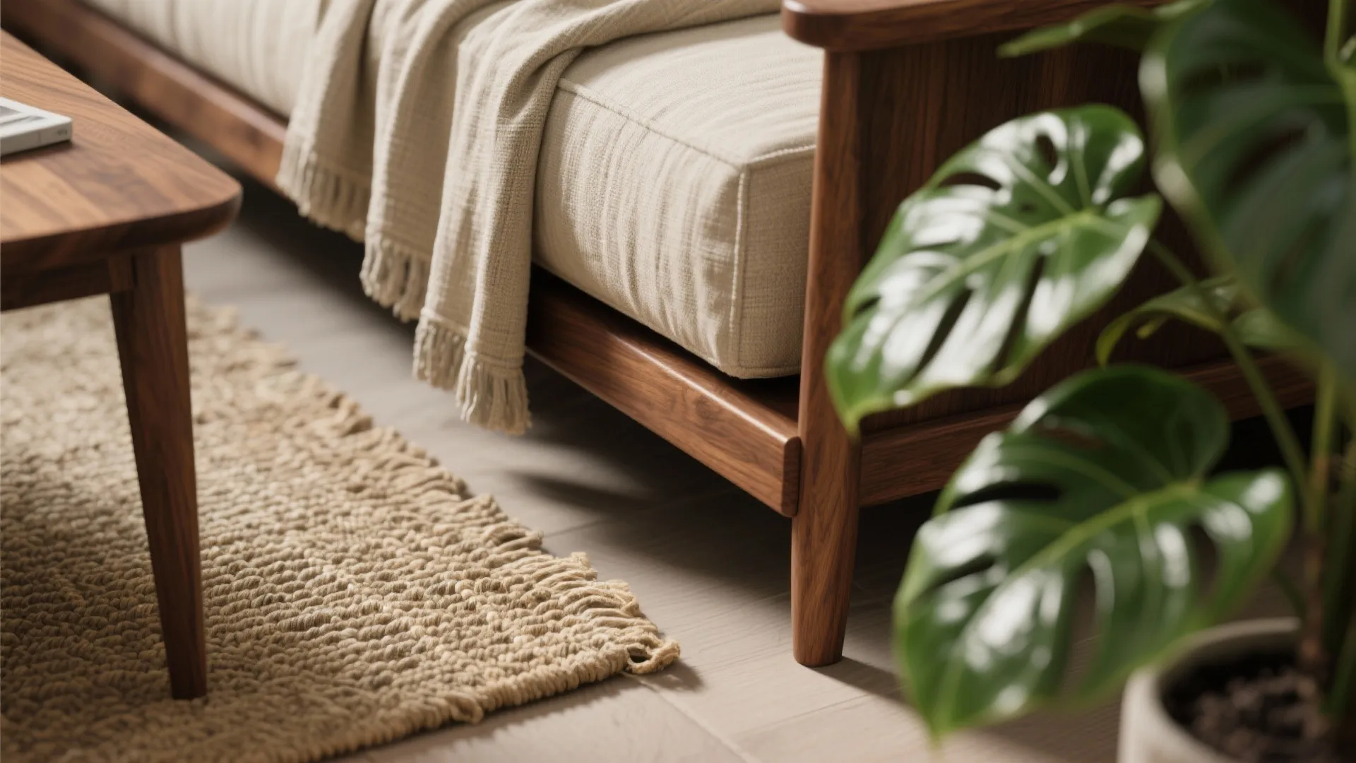 Warm Woods, Textures, and a Touch of Green