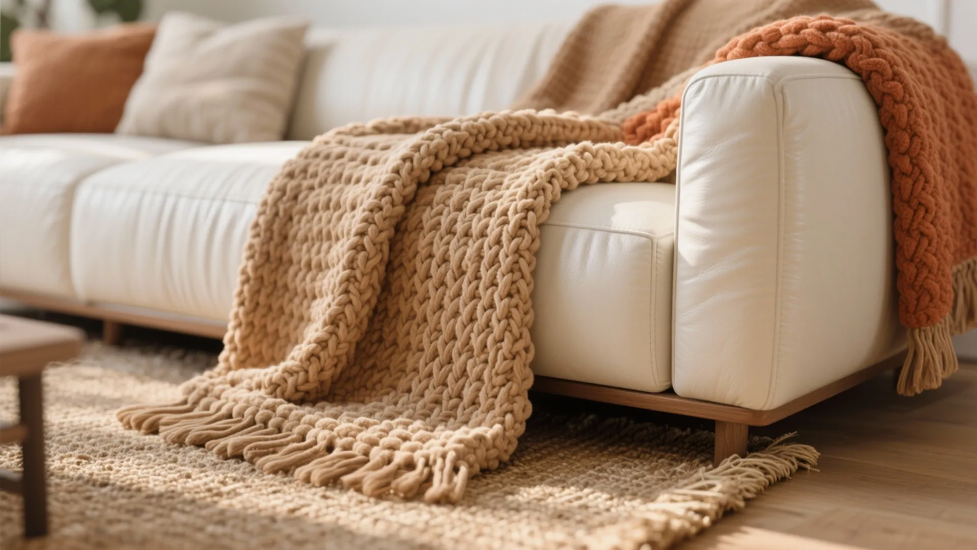 1. Layer with warm textures