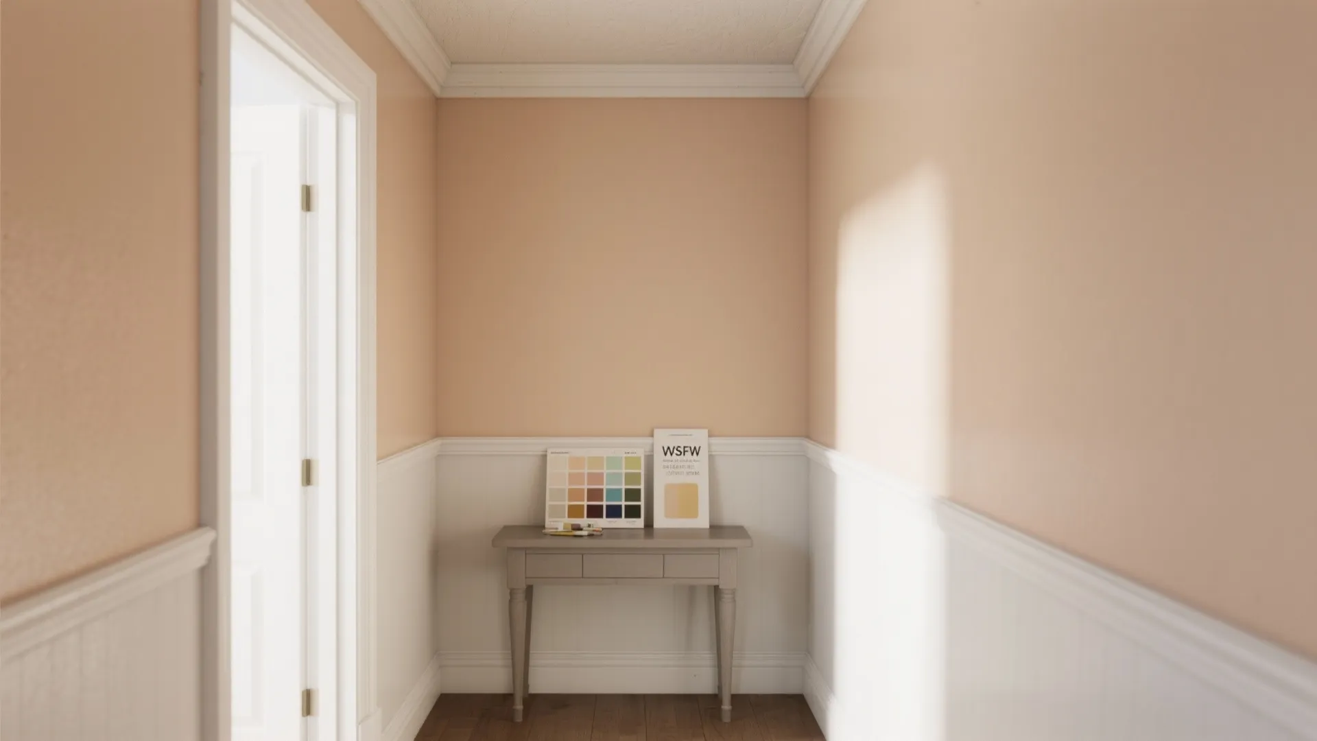 1. Warm base, crisp trim