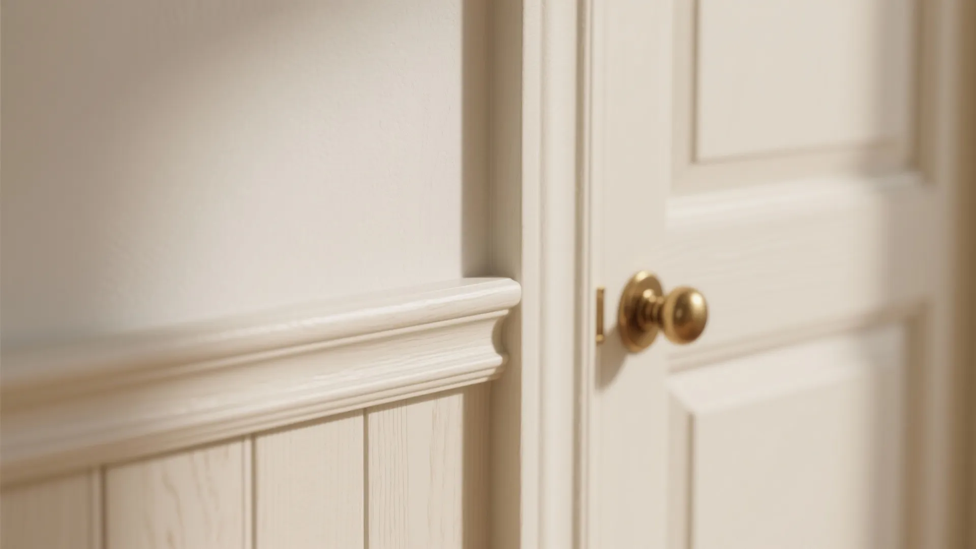 2. Use warm trim for a subtle, lived-in feel