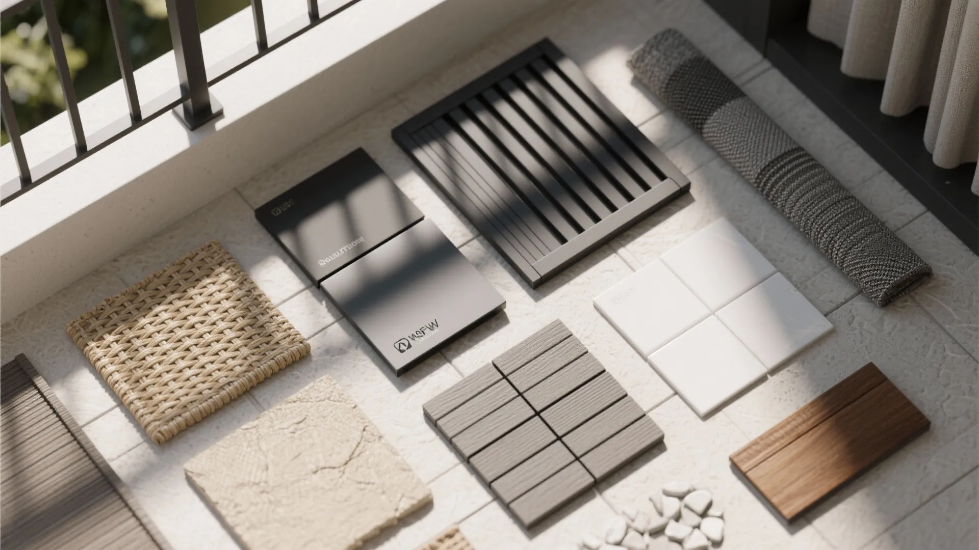 Material Palette: Warm + Weatherproof