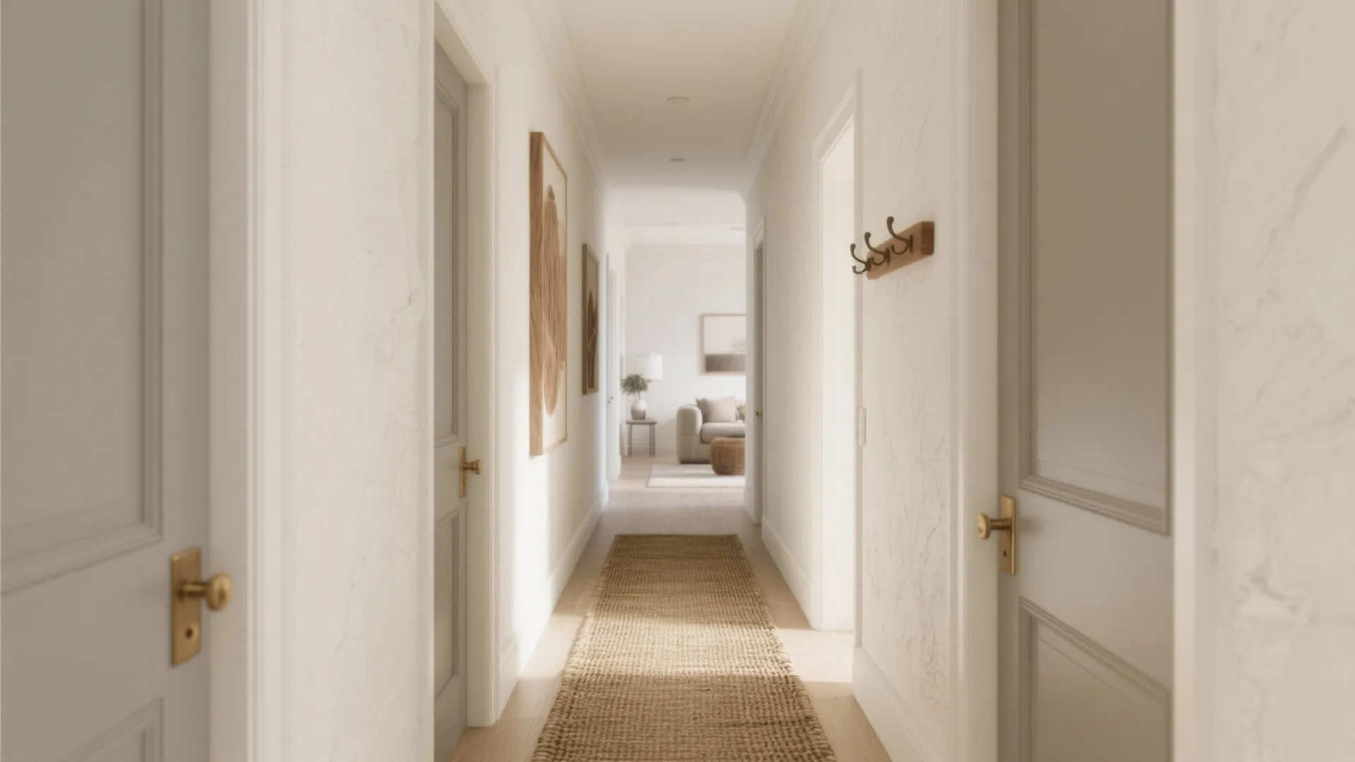 Warm Whites with Gentle Contrast