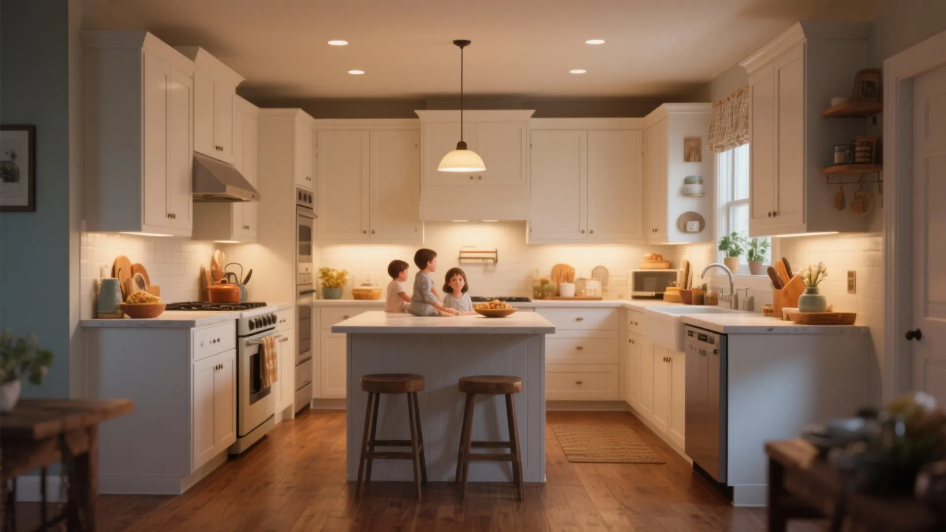 2. Soft Warm White (Welcoming and Versatile)