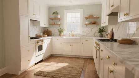 White Kitchen Cabinets with Quartz: 5 Fresh Ideas