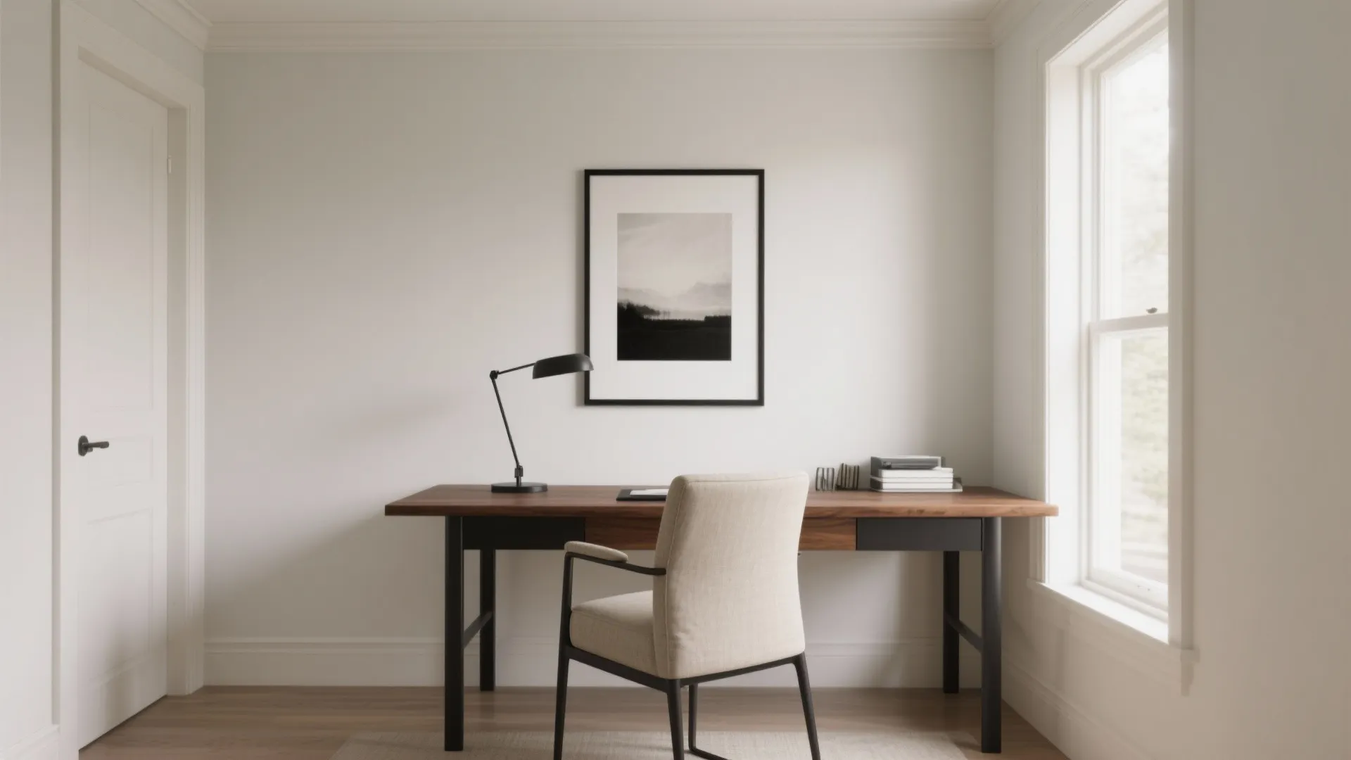 Tip 1: Soft warm whites (and greige) for clear thinking