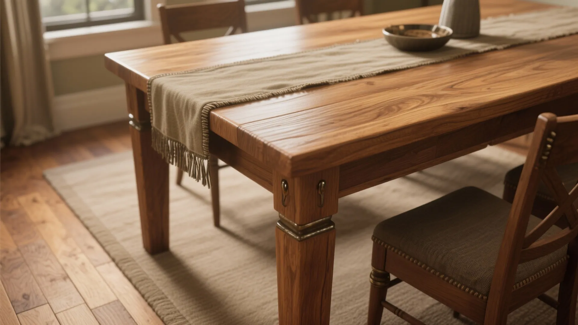 Warm Wooden Touches to Anchor the Room