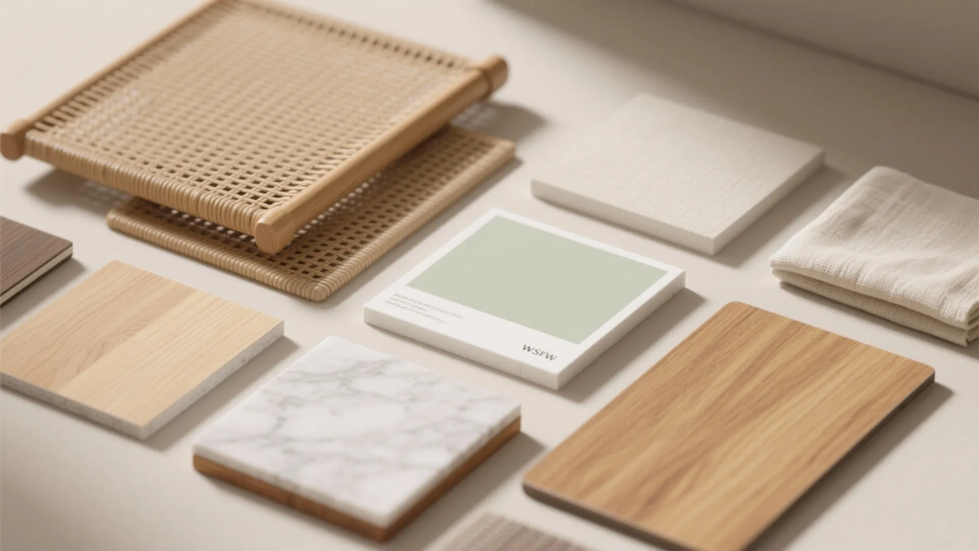 4) Warm wood and natural textures (without heaviness)