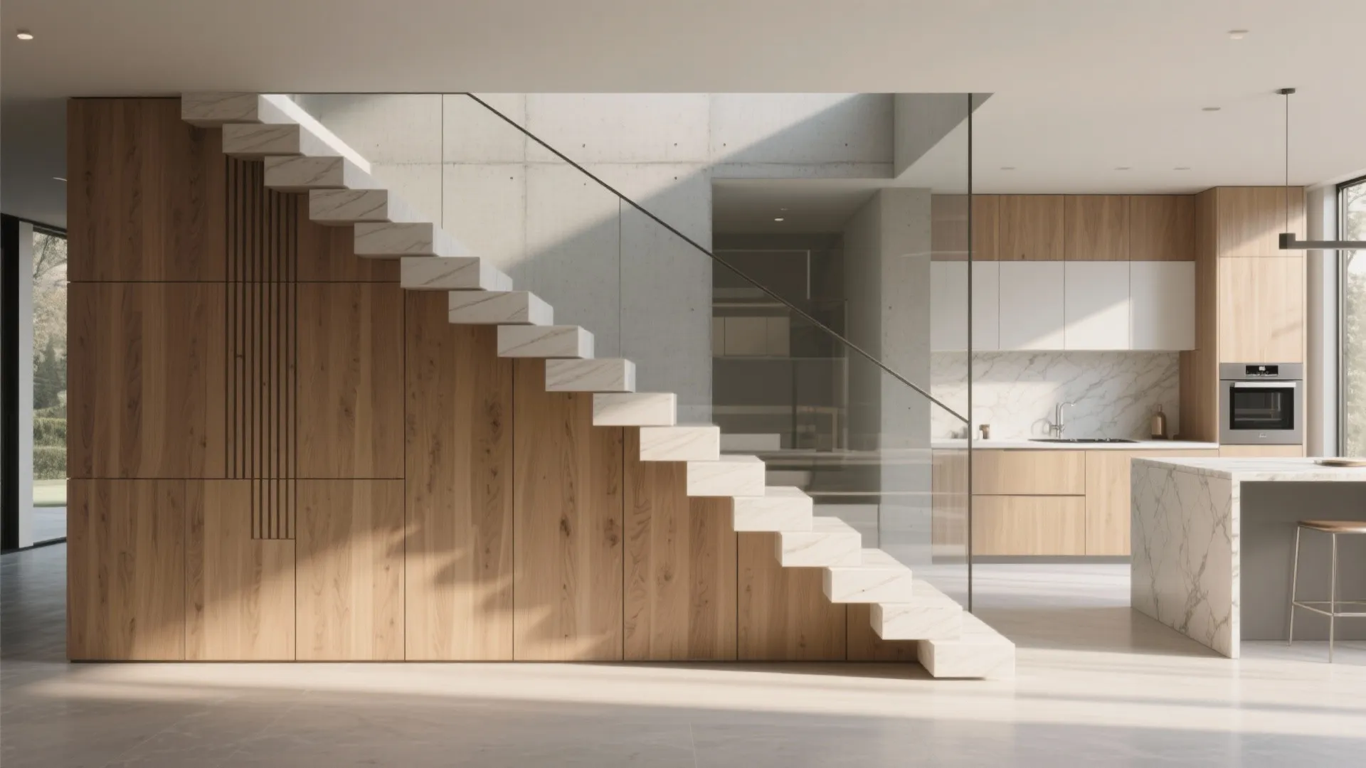 The Warmth of Wood in a Sleek Palette