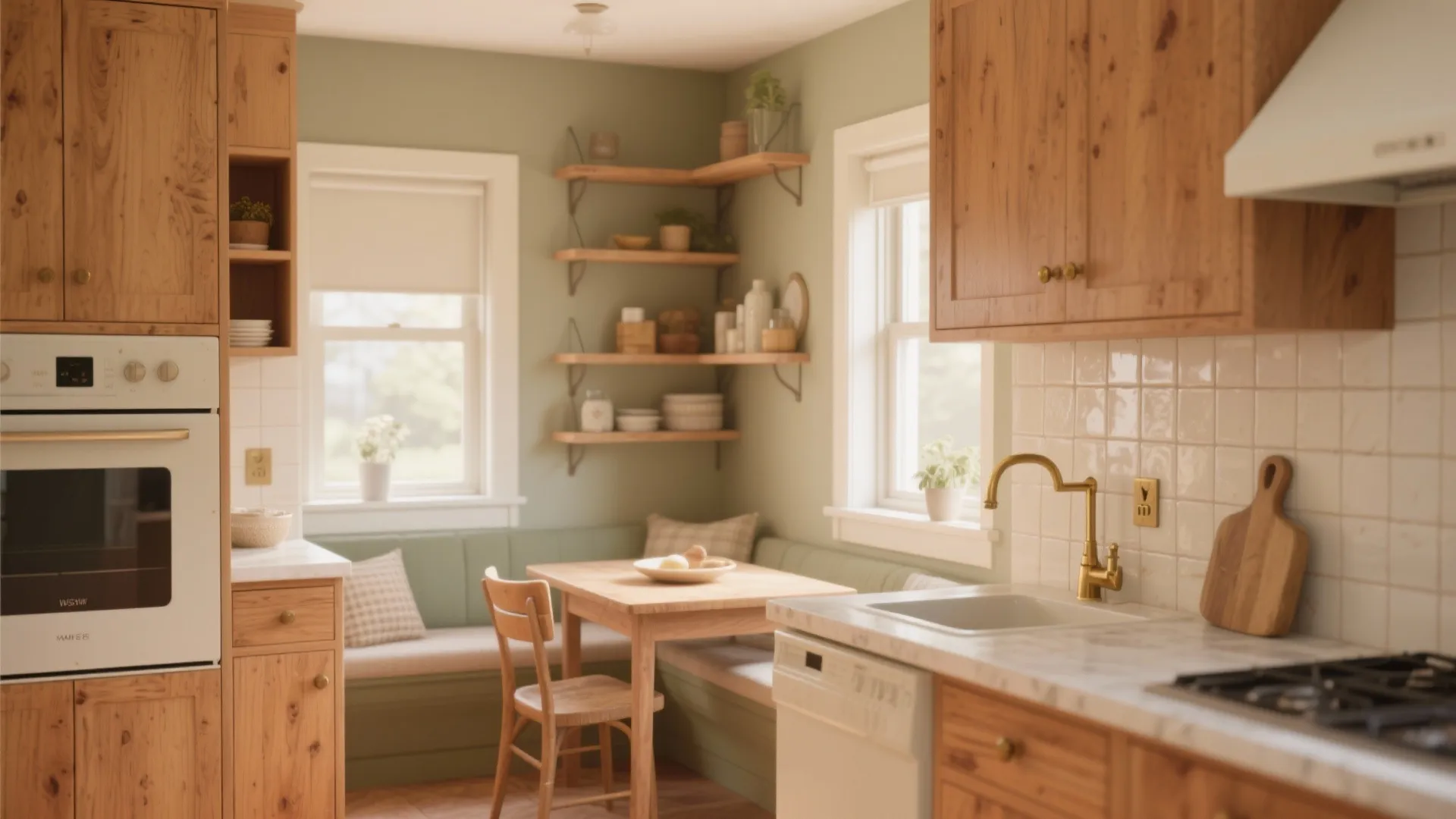 3. Warm Neutrals + Natural Wood Accents