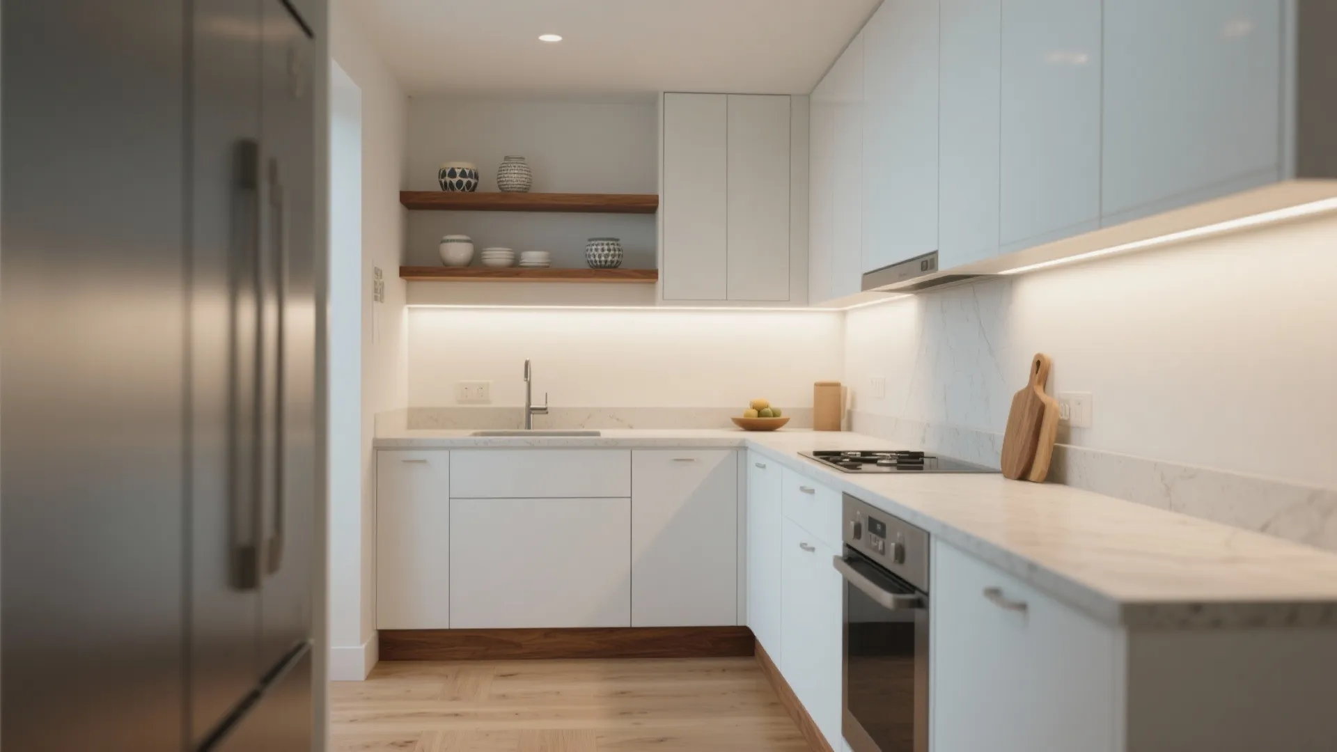 Warm Wood Touches Without Overcrowding