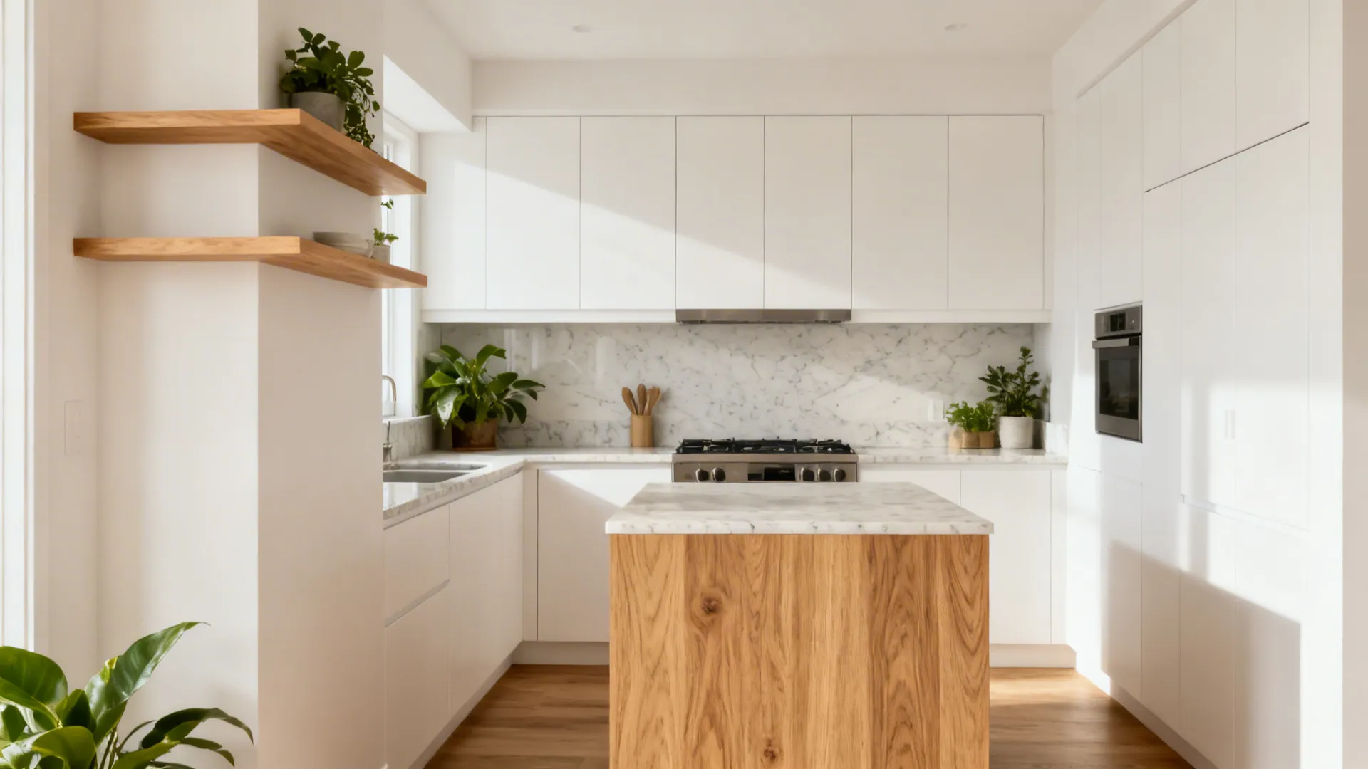 Warm Wood Accents Without the Maintenance Headache