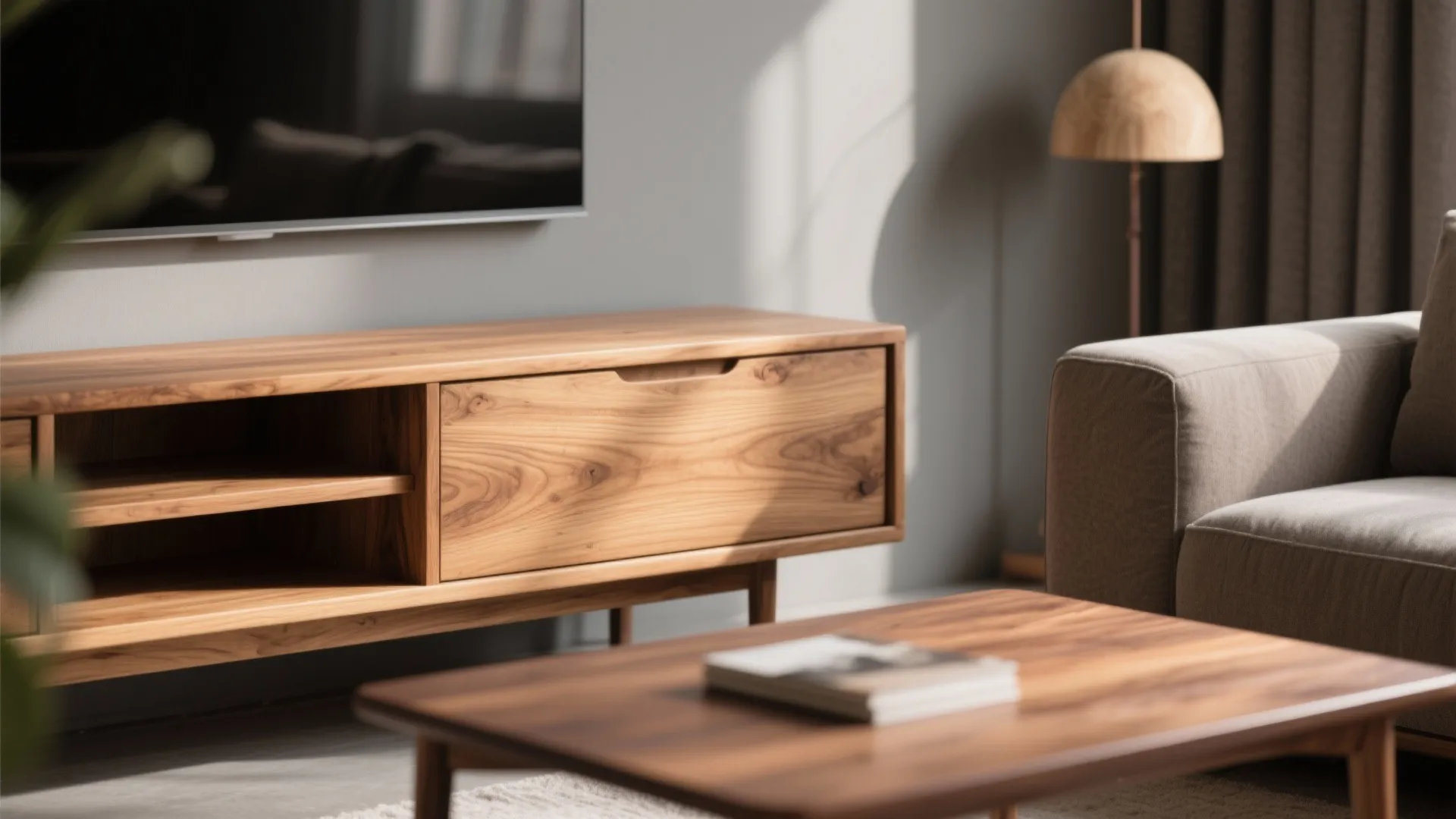 5. Warm Wood Accents