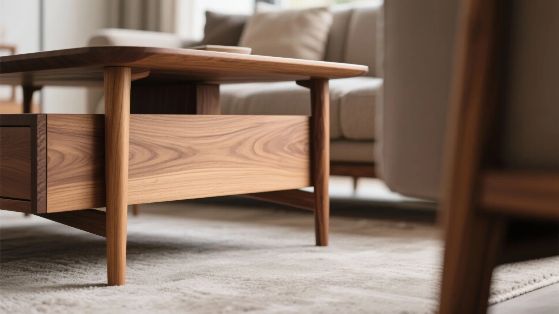 9. Warm Wood Accents